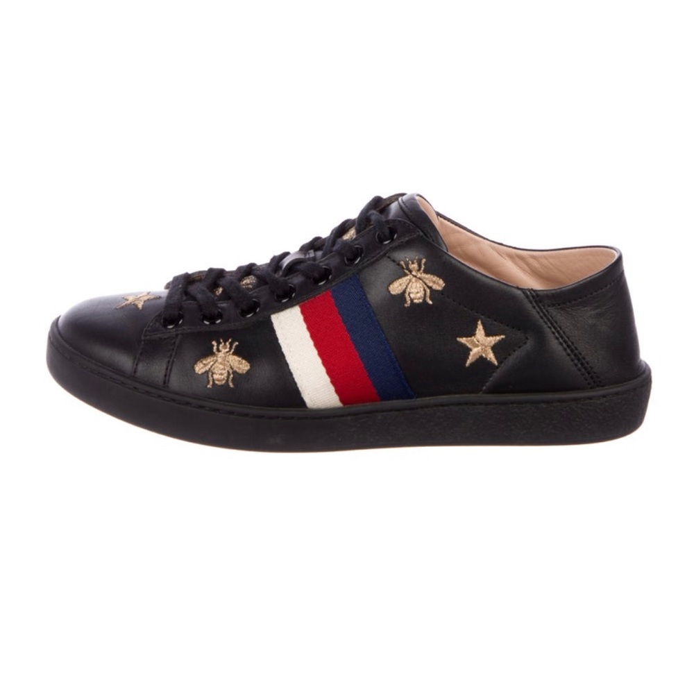 Gucci Leather low-top sneakers